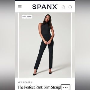 *NEW* SPANX the perfect pant, slim straight